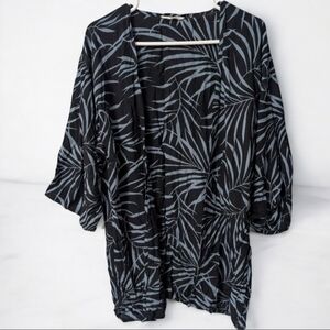 Pokoloko Kimono Coverup in the Steel Blue variant